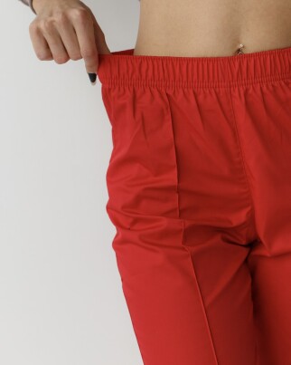 Medical pants women's red 163-339-726 (6613620) фото 3