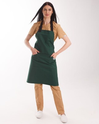 Professional water-repellent apron Verona green 173-350-916 (6613857) фото 1