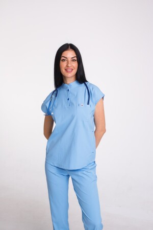Women's medical suit Sydney blue 497-333-677 (6636871) фото 2