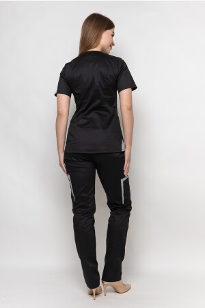 Medical suit black Emelie-stretch women's (5436913) фото 6