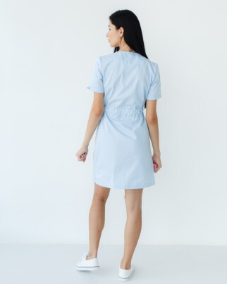 Medical tunic for women Naomi blue 151-462-679 (6613959) фото 2