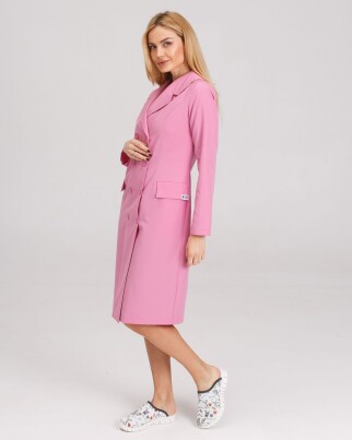 Medical gown women's Monica pink 356-337-677 (6613609) фото 1