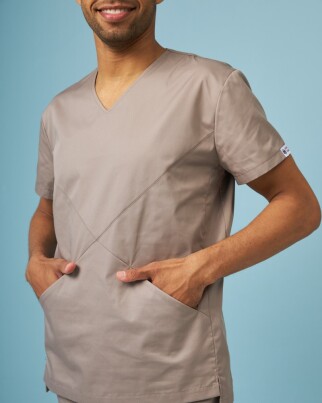 Medical suit for men Milan mocha 134-421-708 (6613713) фото 3