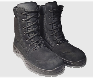 Boots with inflated berets black fashion. 570 TM (222095) фото 1