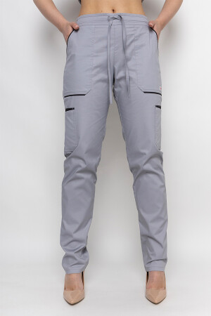 Medical Emeli-stretch trousers, women's. Smoke (5436960) фото 2
