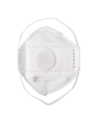 Одноразовый респиратор Sizam с клапаном выдоха Air Fold 9314 FFP3 35114 (8138001) фото 1