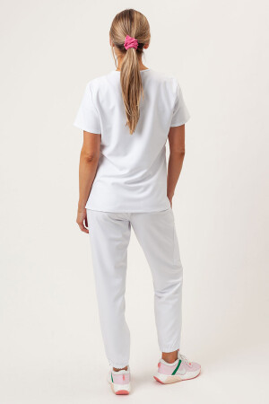 Medical suit "Maria" white (101103) фото 3
