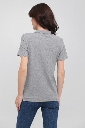 Women's polo shirt with short sleeves "STEDMAN" ST3100 gray (5110742) фото 5