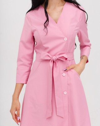 Medical dress for women Provence pink 178-337-677 (6613943) фото 3