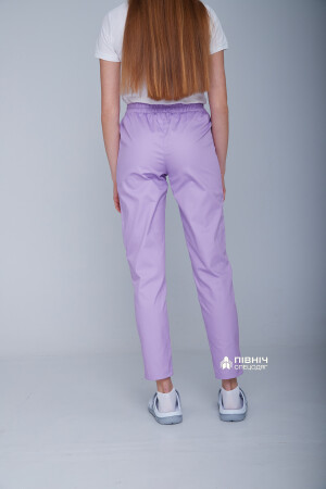 Women's medical trousers "Francesca" lavender (3399103) фото 11