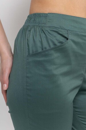 Trousers 7/8 medical, Milana-stretch. Evening forest (5436992) фото 3