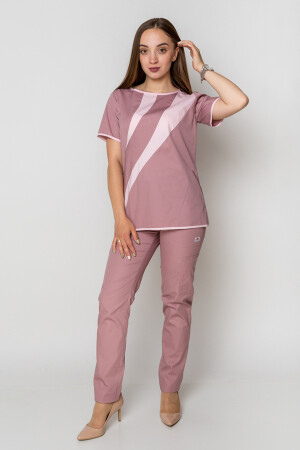 Костюм медицинский Айс+Бр. Вирджиния. COTTON. Пепельная роза (5410051) фото 1