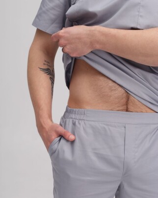 Медицинский костюм мужской Техас серый 136-328-677 (6613710) фото 7