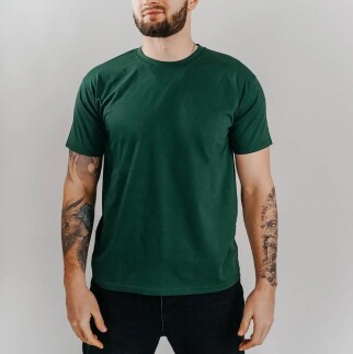 T-shirt working Fruit of the loom" green 165 g/m2 (220036) фото 4