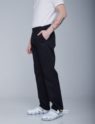 Medical trousers for men "Ivan" black (3399117) фото 4