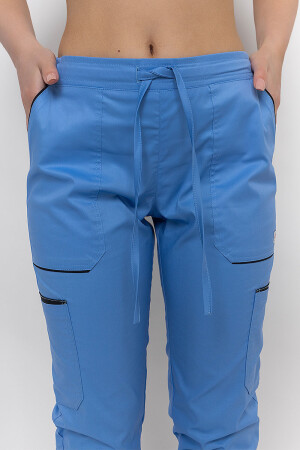 Medical Emeli-stretch trousers for women. Blue (5436962) фото 12