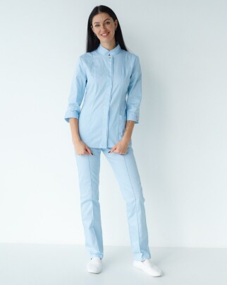 Medical suit women's Sakura azure 124-462-678 (6613338) фото 9
