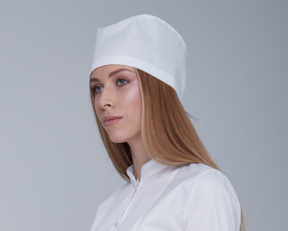 Шапочка медицинская женская "СОФИЯ" белая (3399160) фото 1
