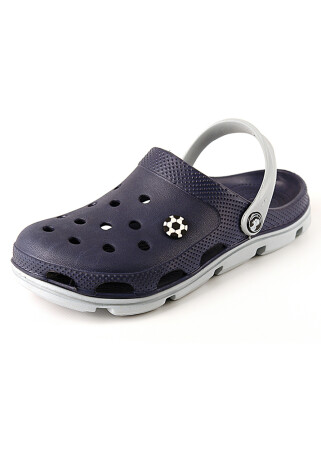 Clogs crocuses workers women - blue, gray (220983) фото 1