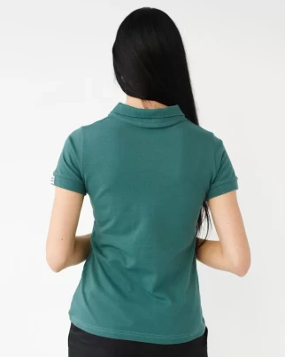 Medical polo for women dark turquoise 147-437-904 (6637752) фото 2