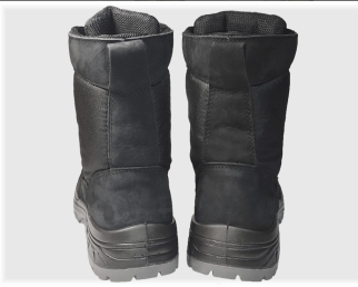 Boots with inflated berets black fashion. 570 TM (222095) фото 4