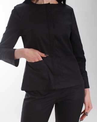 Medical suit for women Jacqueline black 440-321-677 (6613357) фото 4