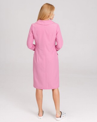 Medical gown women's Monica pink 356-337-677 (6613609) фото 2
