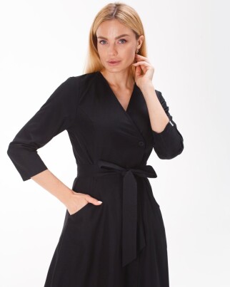 Medical gown for women Provence black 178-321-677 (6613944) фото 5
