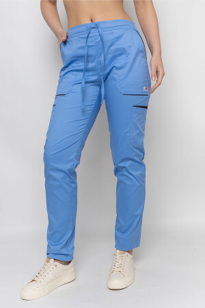 Medical Emeli-stretch trousers for women. Blue (5436962) фото 1