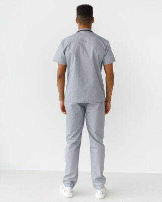 Medical suit for men Boston gray 129-328-679/485-328-679 (6613673) фото 2