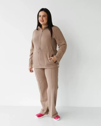 Medical suit for women Vancouver dark beige 524-435-758 (6637706) фото 3