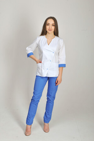 Strelka+ Br. skinny suit. COTTON. White / polis (544674) фото 2