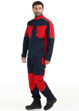Work jacket "PATRIOT" blue-red (55500045) фото 6