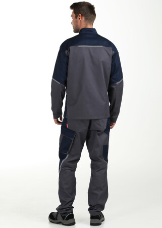 Work jacket "PATRIOT" gray-blue (55500050) фото 2