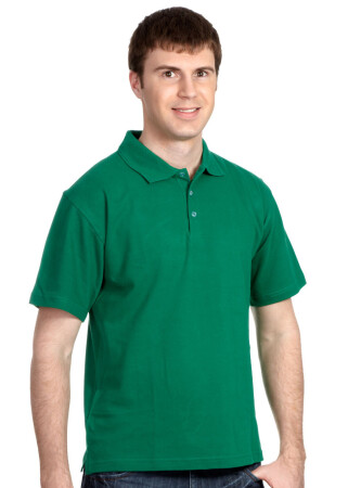Work shirt Polo "American Style" green 200 g/m2 (220027) фото 1
