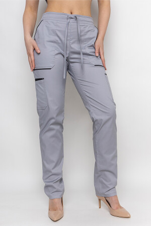 Medical Emeli-stretch trousers, women's. Smoke (5436960) фото 1