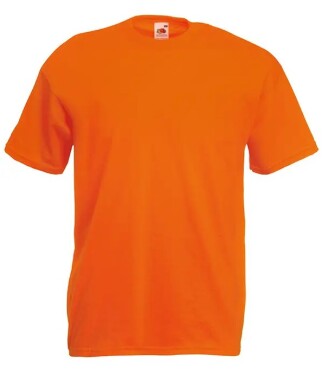 T-shirt working "Fruit of the loom" orange 165 g / m2 (220037) фото 6