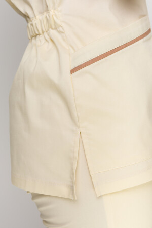 Костюм медичний Монік - стрейч. / Бр. завужені. Стрейчевий COTTON. Шампань (5410164) фото 4