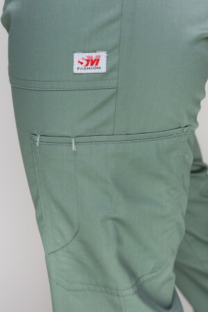 Women's Virginia trousers. COTTON. Olive HT (549940) фото 5