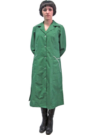 Dressing gown female worker green (220005) фото 1