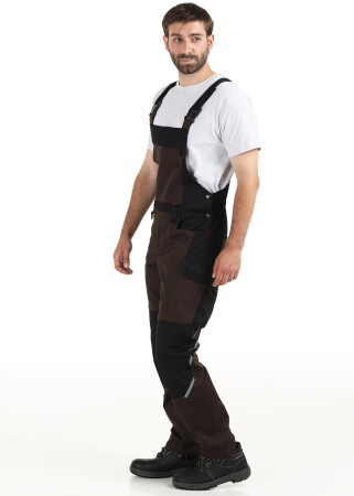 Work overalls "PATRIOT" brown-black (55500057) фото 4