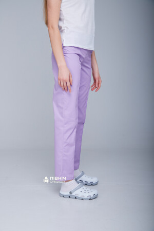 Women's medical trousers "Beatrice" purple (3399125) фото 3