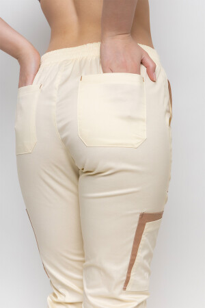 Emelie-stretch medical trousers, women's. Champagne (5436968) фото 9