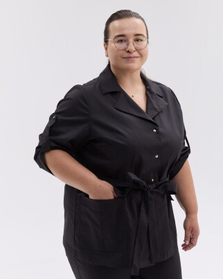 Medical suit female Cape Town black 523-321-679 (6637711) фото 11