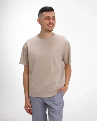 Unisex medical T-shirt beige 453-367-730 (6637749) фото 2
