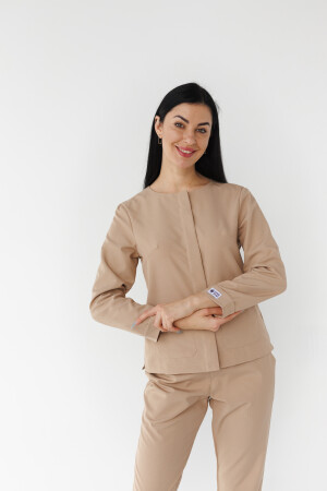 Women's medical suit Jacqueline sand (Viscose “Elite”) 440-323-920 (6624469) фото 3