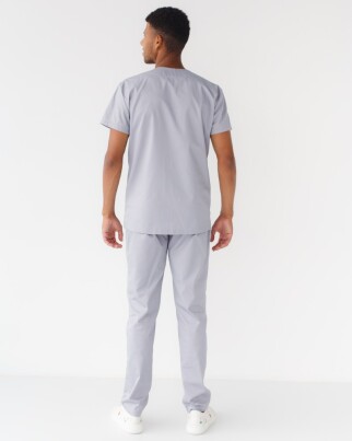 Medical suit for men Milan gray 134-328-708 (6613671) фото 3
