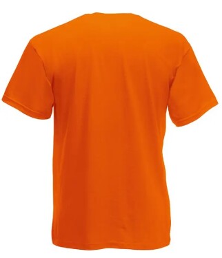 T-shirt working "Fruit of the loom" orange 165 g / m2 (220037) фото 7