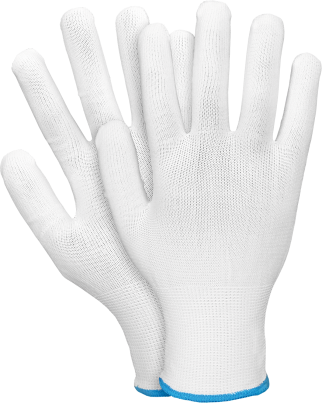 White nylon gloves RTERYL (000000017) фото 1