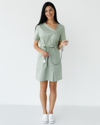 Medical tunic for women Naomi pistachio 151-396-679 (6613960) фото 1